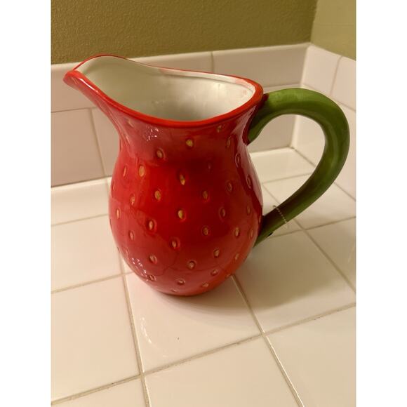 Home Essentials Strawberry Pitcher - Picture 3 of 6